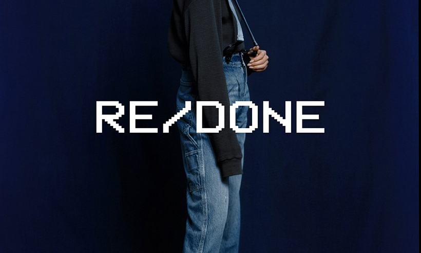 与时尚达人联手，RE/DONE 推出全新牛仔裤联乘系列
