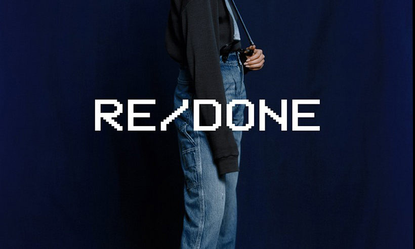 与时尚达人联手，RE/DONE 推出全新牛仔裤联乘系列
