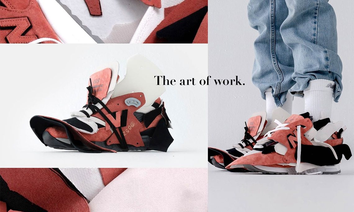 New Balance 推出以「边角料」打造的美产 998 鞋款
