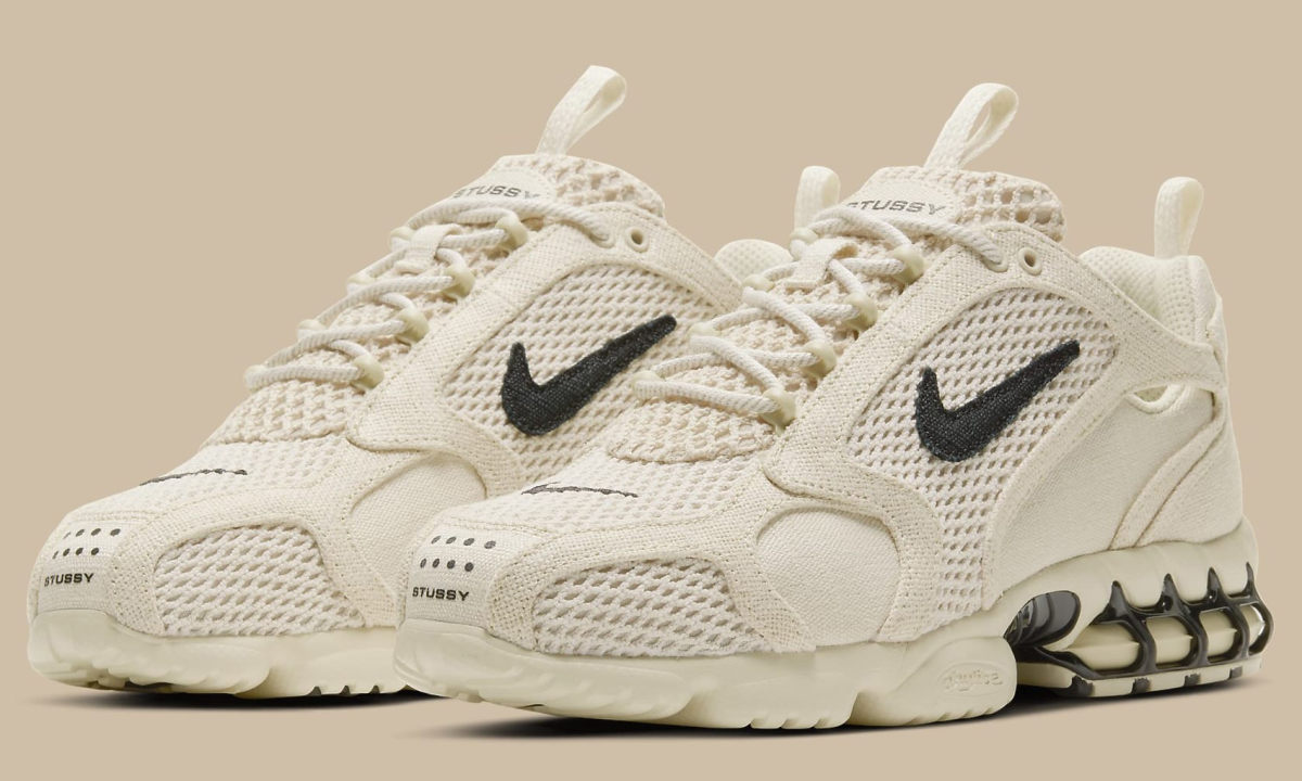 Stüssy x Nike Air Zoom Spiridon CG 2 官方图片公布