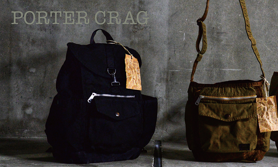 包袋品牌 PORTER 推出全新 CRAG 系列