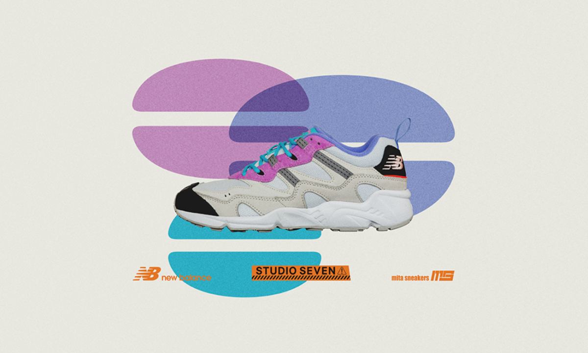 New Balance x STUDIO SEVEN x mita sneakers 三方联名系列即将发售
