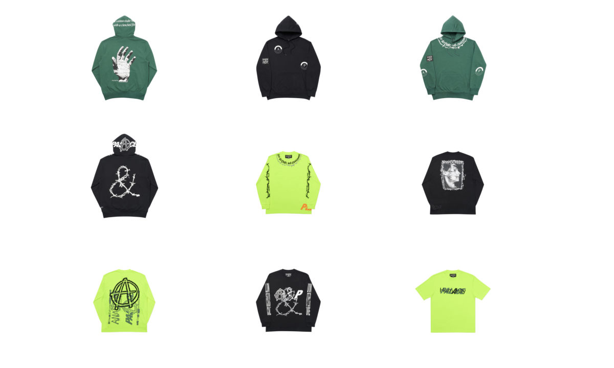 PALACE x Anarchic adjustment 最新联名系列即将登场