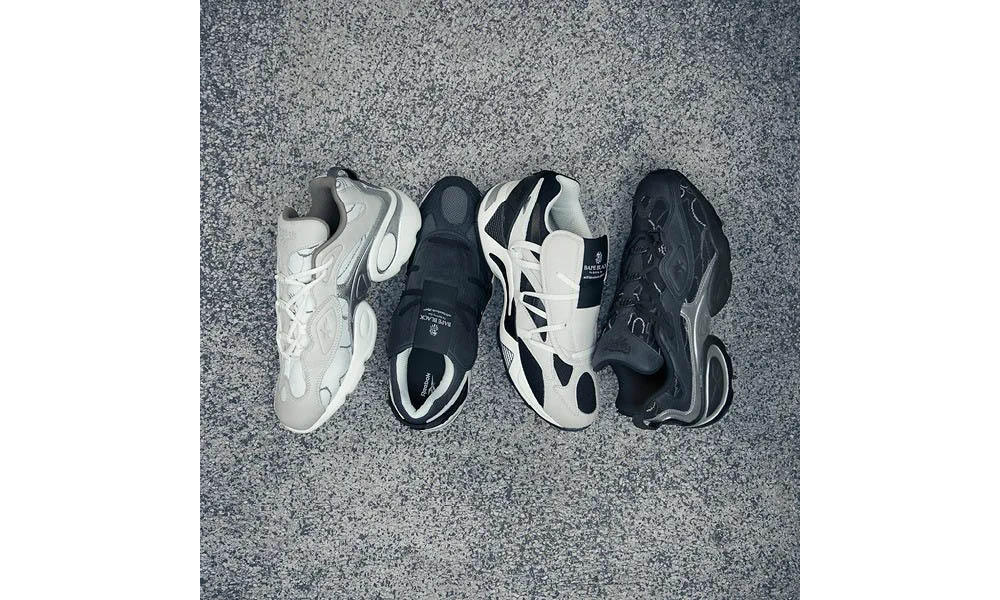 BAPE® BLACK x Reebok 两双联名鞋款登陆 DSMB 发售