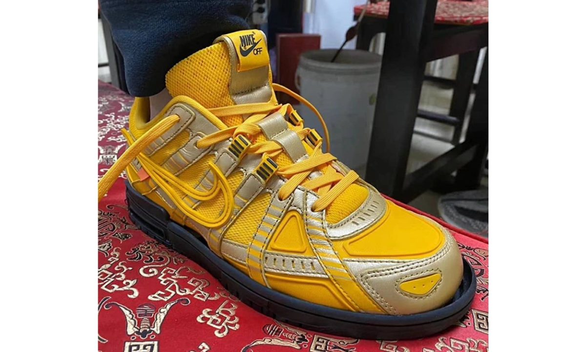 Off-White™ x Nike Air Rubber Dunk 全新设计公开