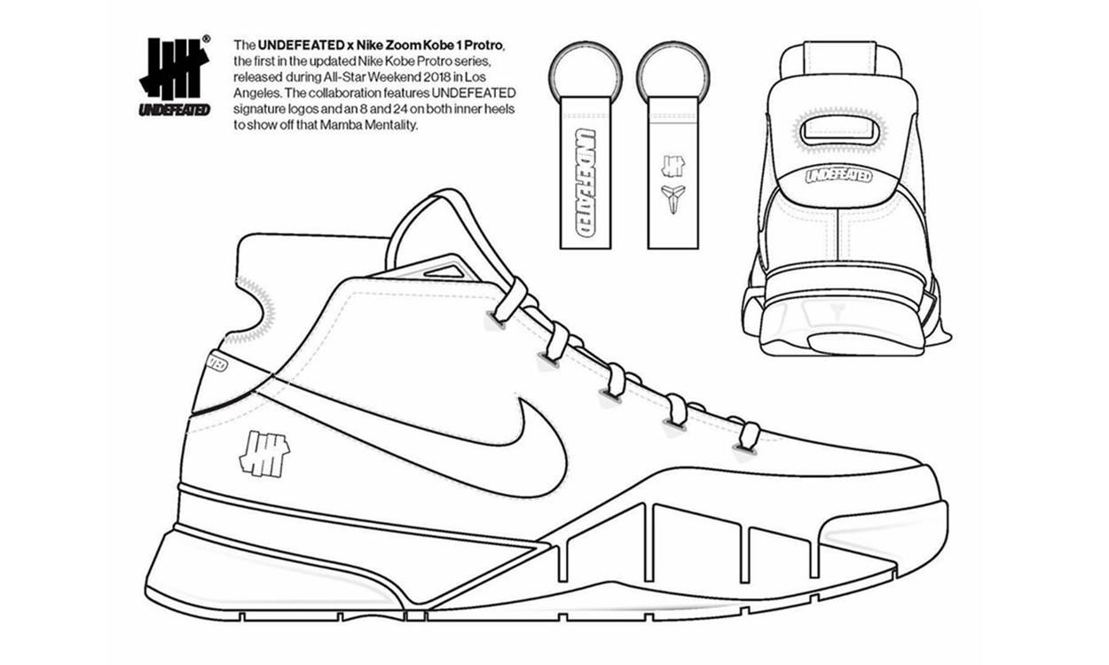 「自定义」UNDEFEATED x Nike Zoom Kobe 1 Protro 设计的机会来了