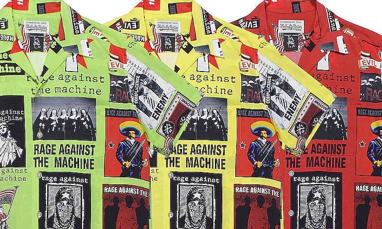Rage Against The Machine x WACKO MARIA 全新合作系列正式公开