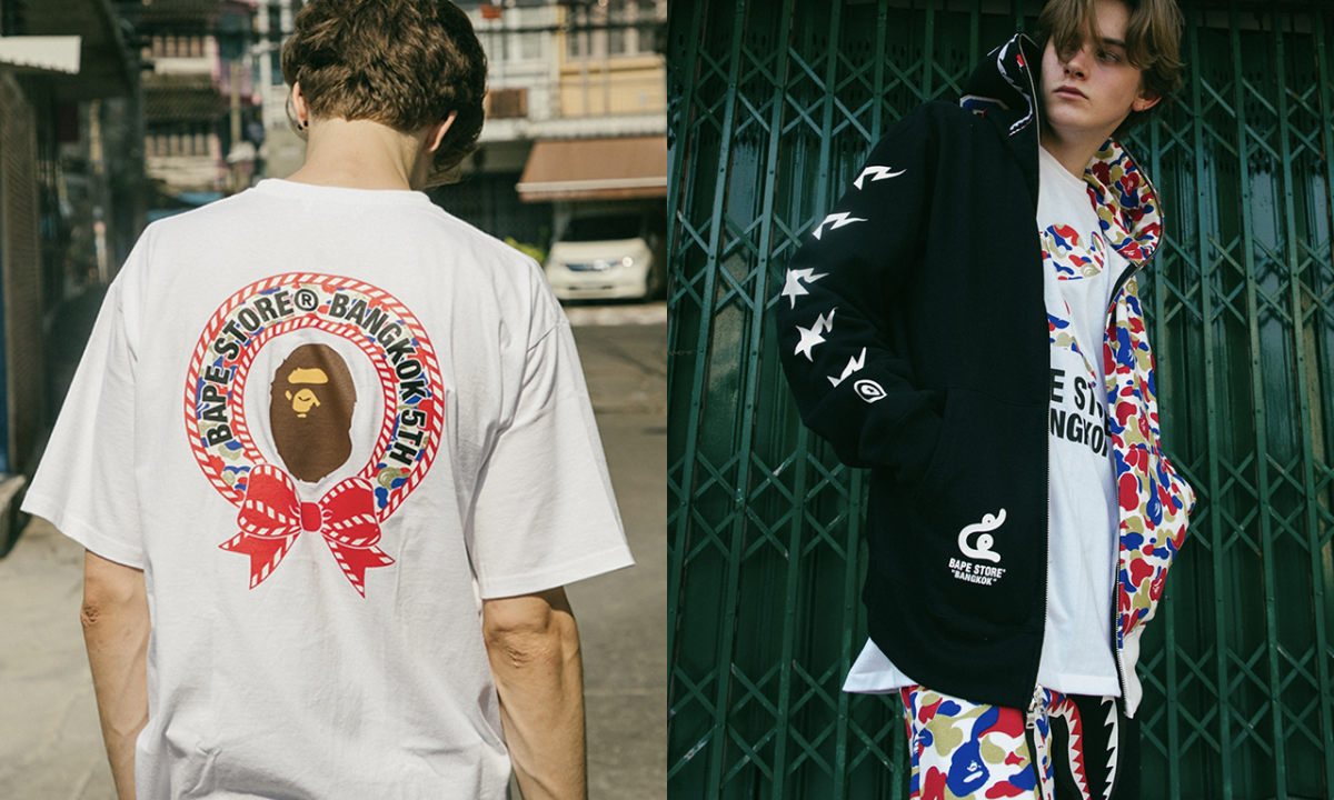 A BATHING APE® 泰国门店 5 周年纪念系列即将来袭