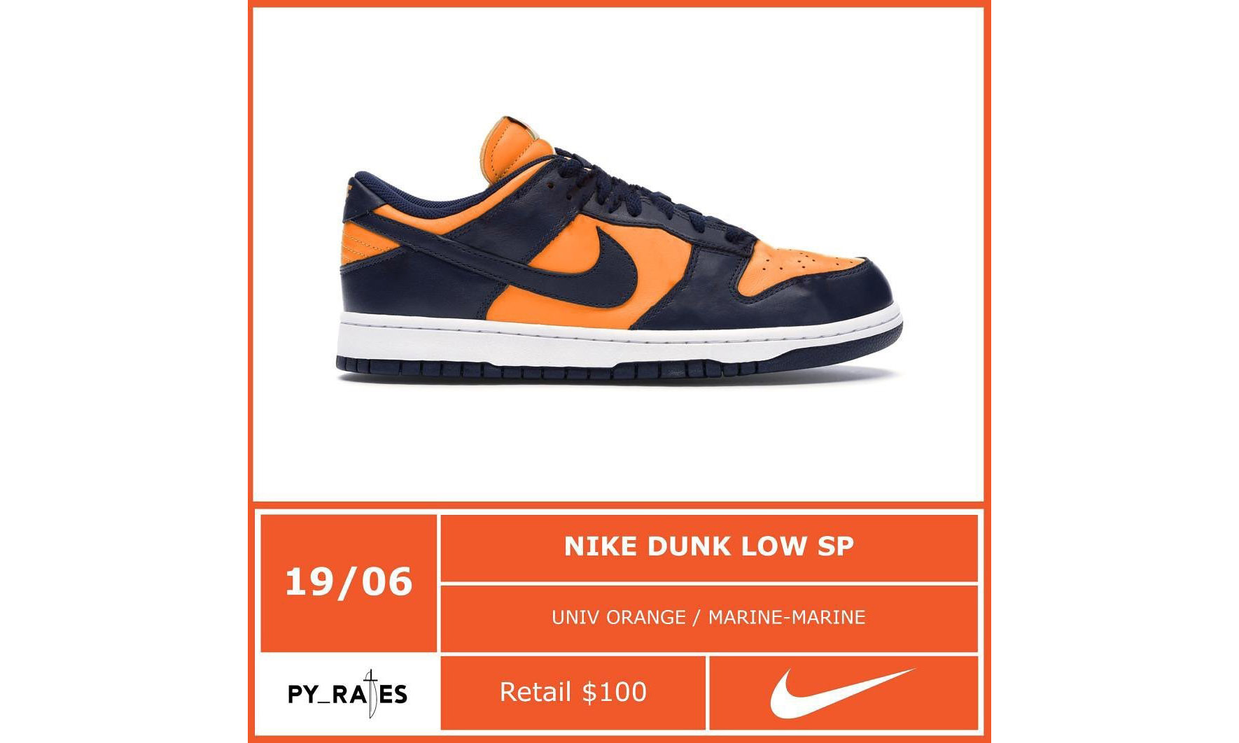 新配色 Nike Dunk Low SP 将于 6 月 19 日发售