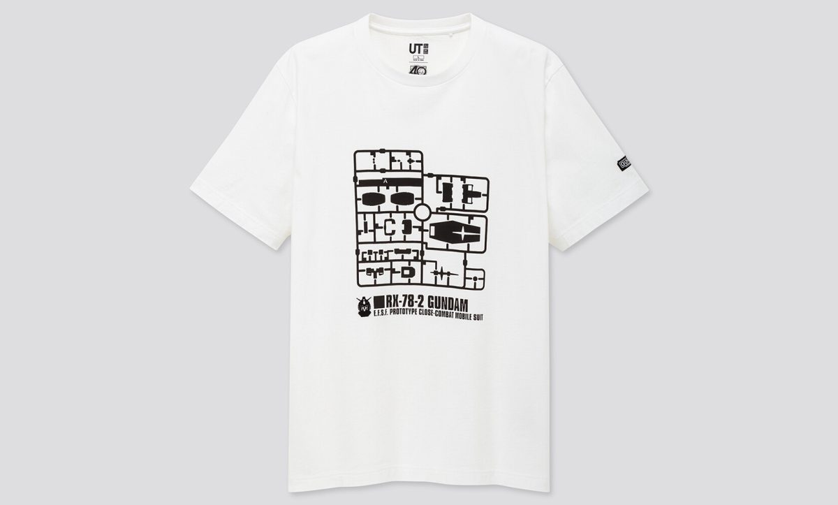 UNIQLO UT 推出 GUNPLA 高达模型 40 周年纪念系列