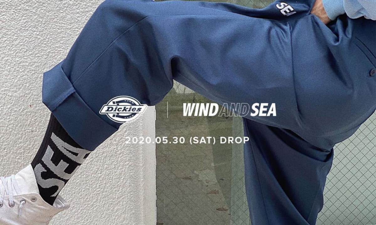 Dickies x WIND AND SEA 合作系列公开