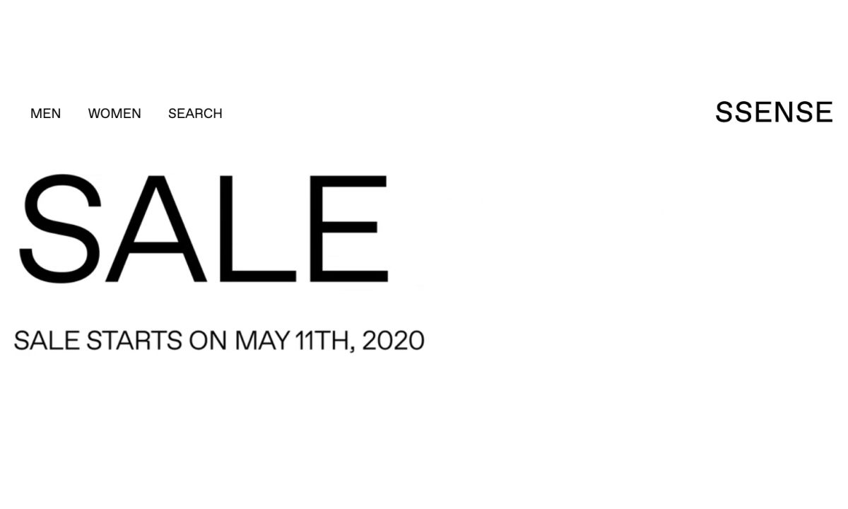 钱包准备！SSENSE 春夏折扣季正式开始