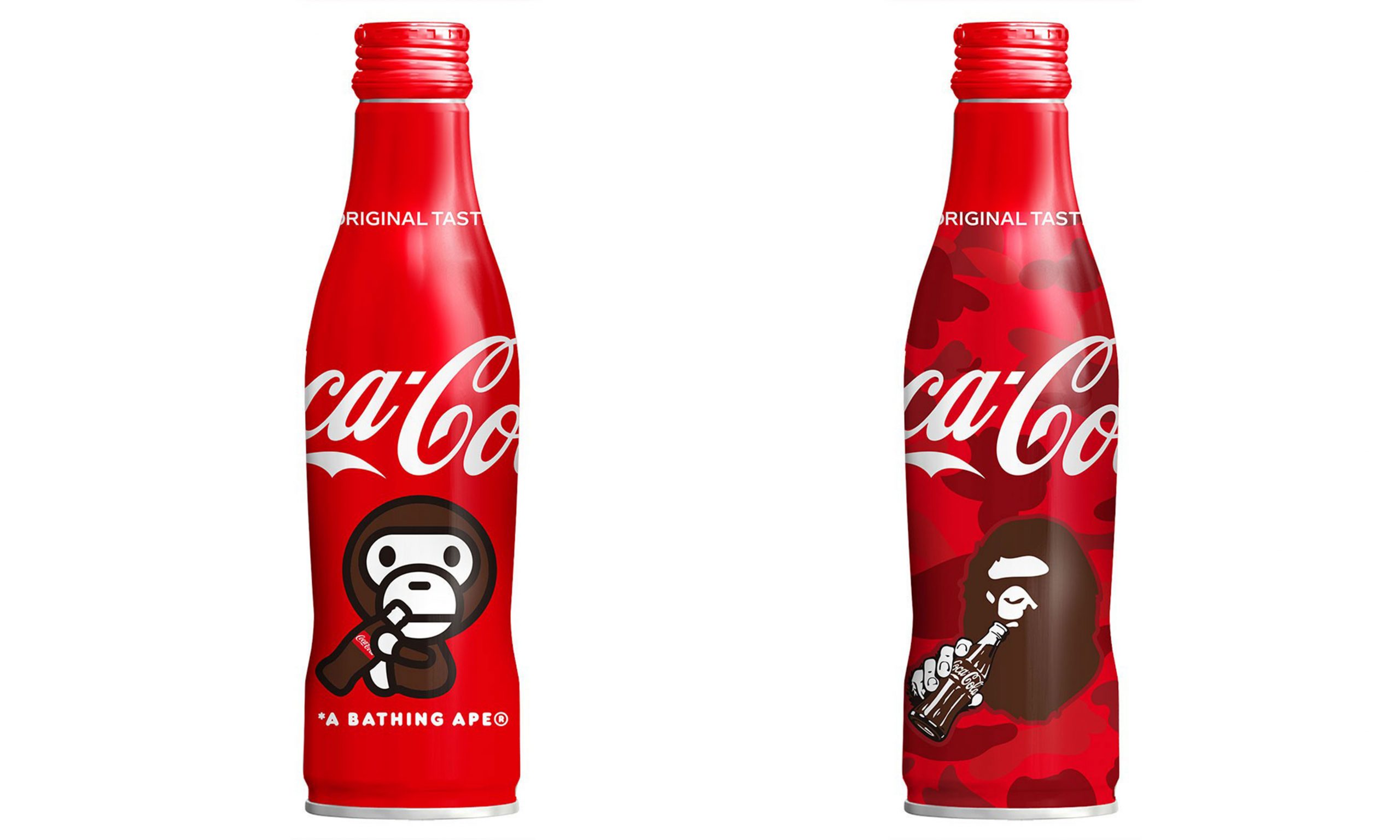可口可乐与 A BATHING APE® 合作发布饮料瓶