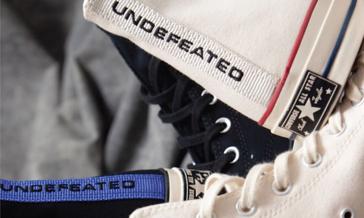 UNDEFEATED x CONVERSE 联名 Chuck 70 系列即将发售
