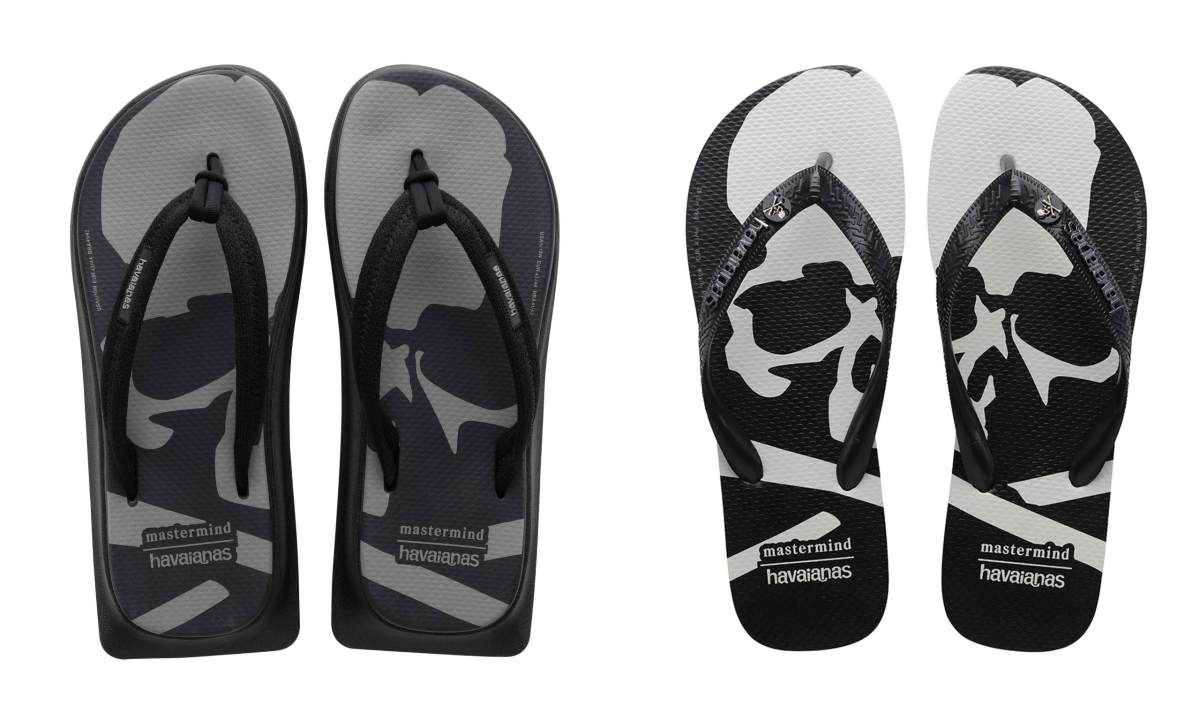 重塑夏日潮流风格，Havaianas x mastermind JAPAN 全新联名鞋款发布