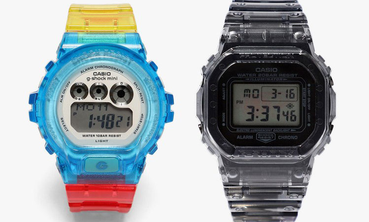 BEAMS x G-SHOCK 2020 春夏半透明腕表系列再度来袭
