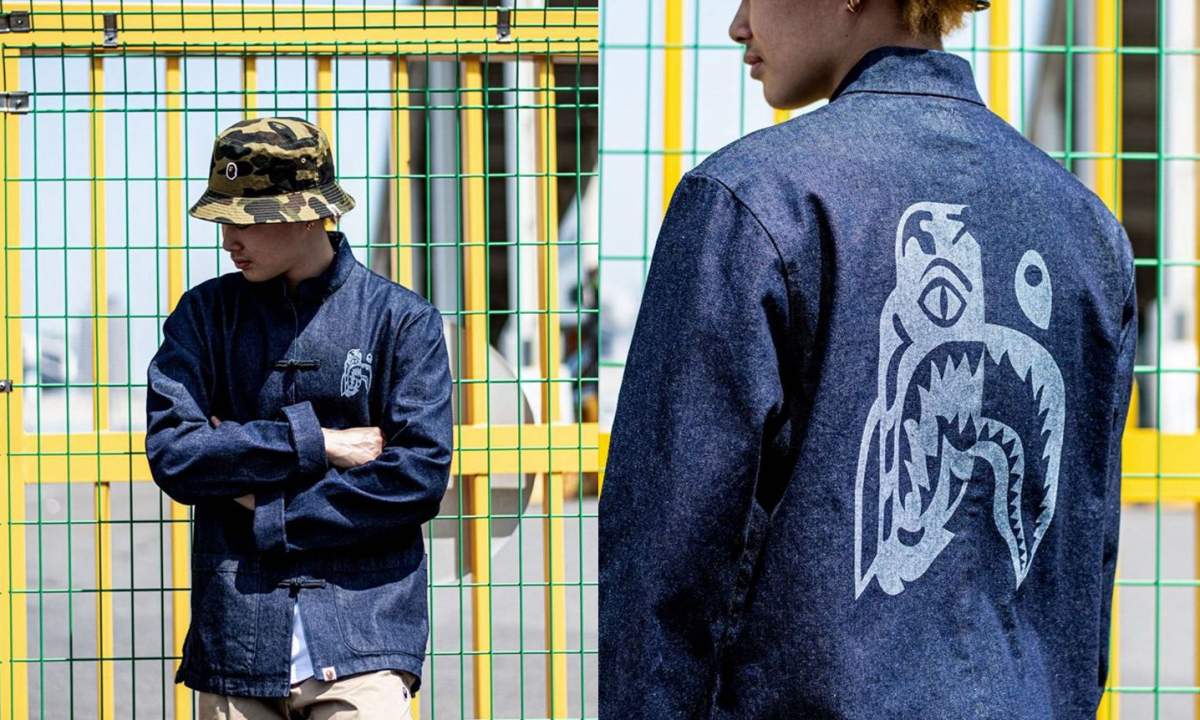 拼接「新套路」，A BATHING APE®️ 推出全新夏日 Indigo 设计