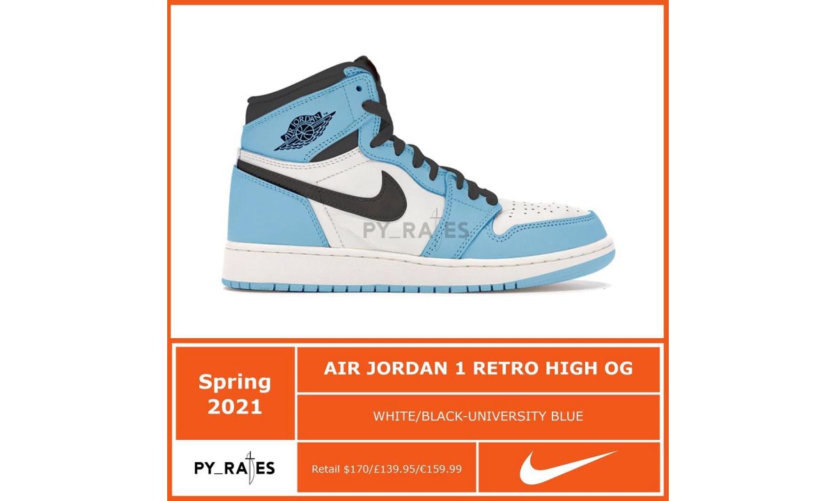 两款 Air Jordan I 新配色发售日期疑似曝光