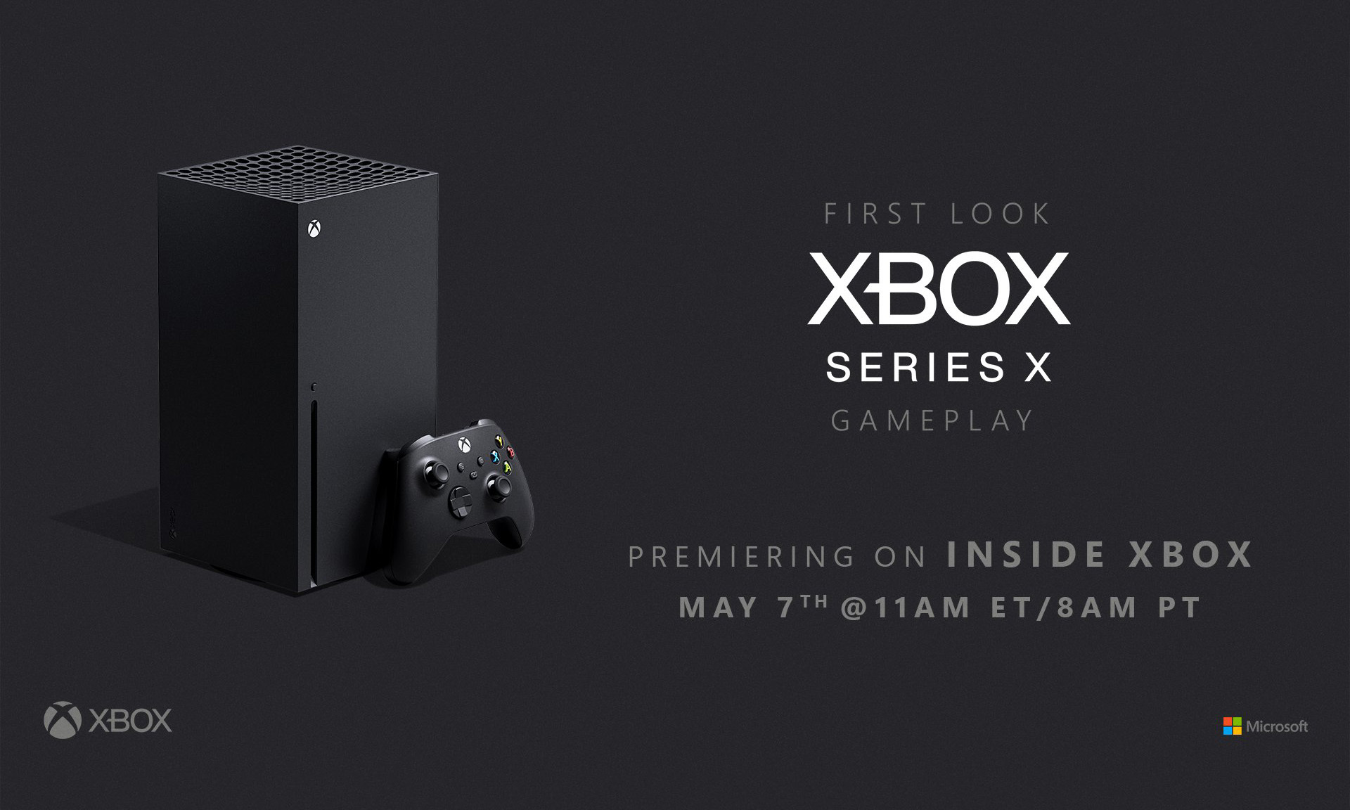 Xbox Series X 将在 5 月 7 日公布游戏实机演示