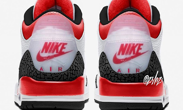 双 Logo 亮相，Air Jordan III「 Fire Red」即将释出