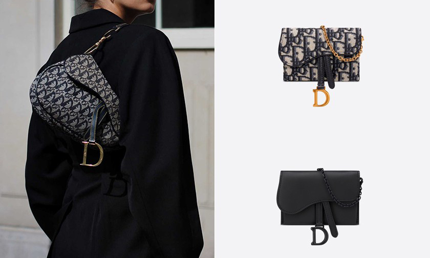 4 种背法，Dior 马鞍包推出迷你版本