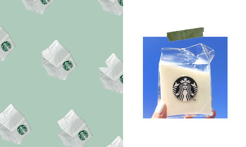 会是下一个爆款吗？Starbucks 再度发售「透明牛奶盒」