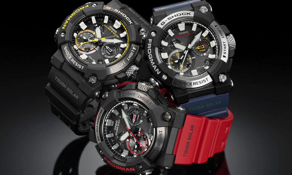 G-SHOCK FROGMAN 推出 GWF-A1000 首个模拟显示腕表