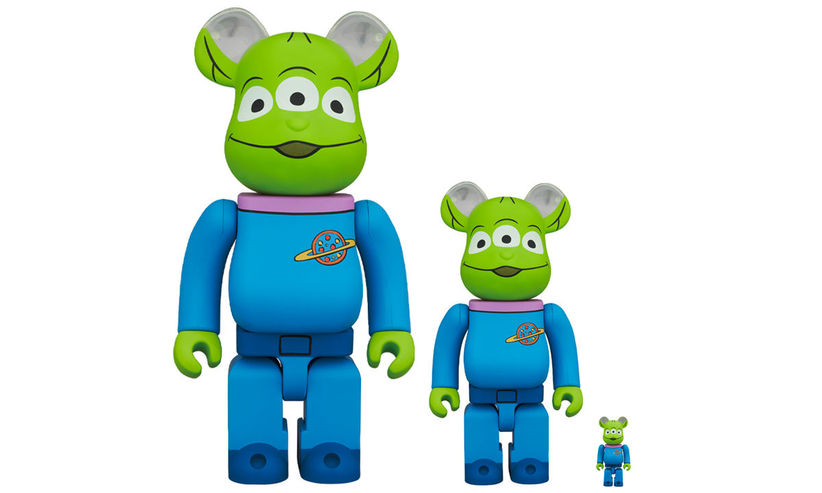 MEDICOM TOY 发布最新《玩具总动员》BE@RBRICK 「三眼仔」角色玩偶