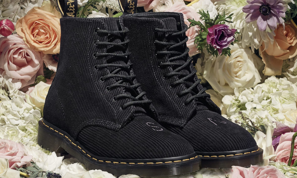 花团锦簇之美，UNDERCOVER x Dr.Martens 联名 1460 鞋款登场