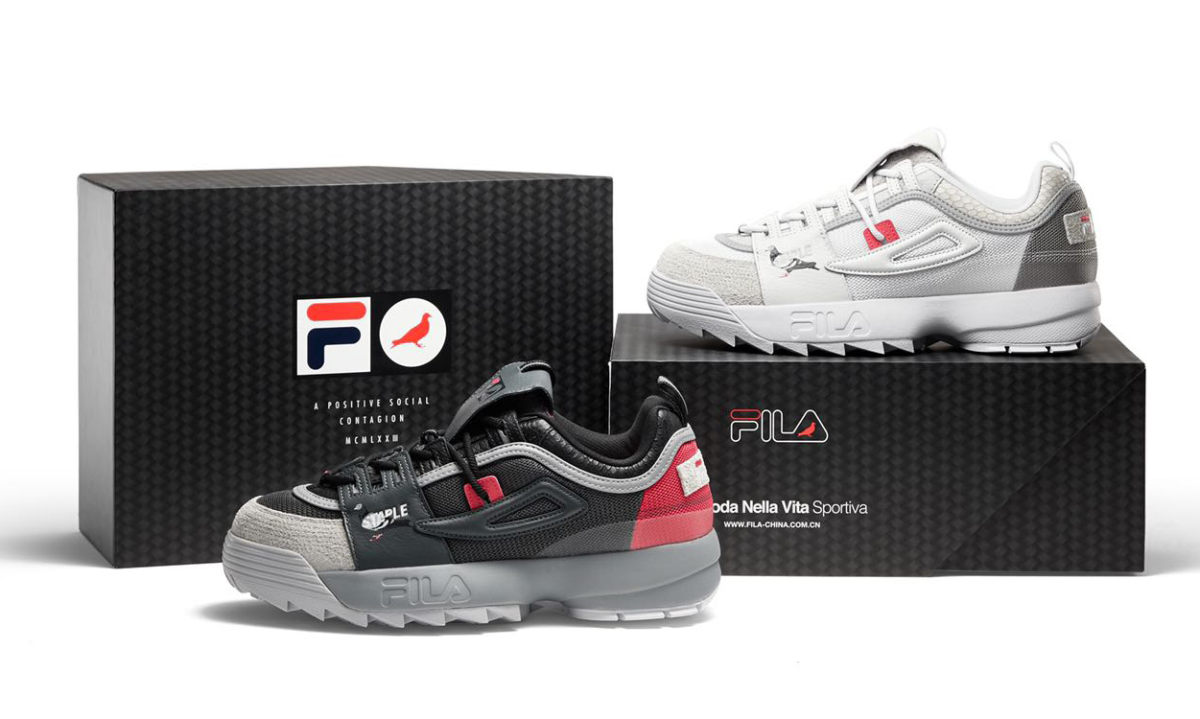 越「野」越有型，FILA FUSION 再度联手 STAPLE 打造联名 DISRUPTOR GLIDE 鞋款