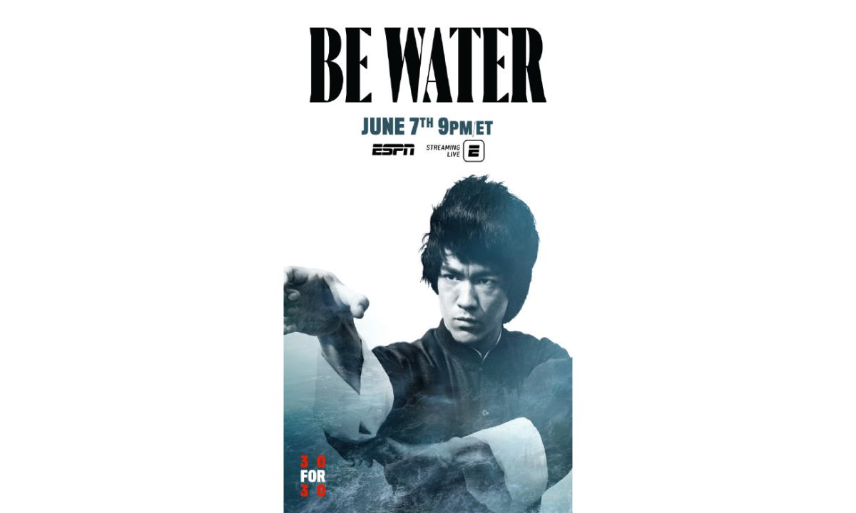 李小龙个人纪录片《Be Water》将于下周一正式开播