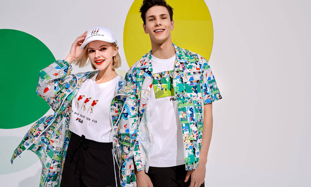 FILA FUSION 联袂艺术家 Shelby & Sandy 推出全新联名系列