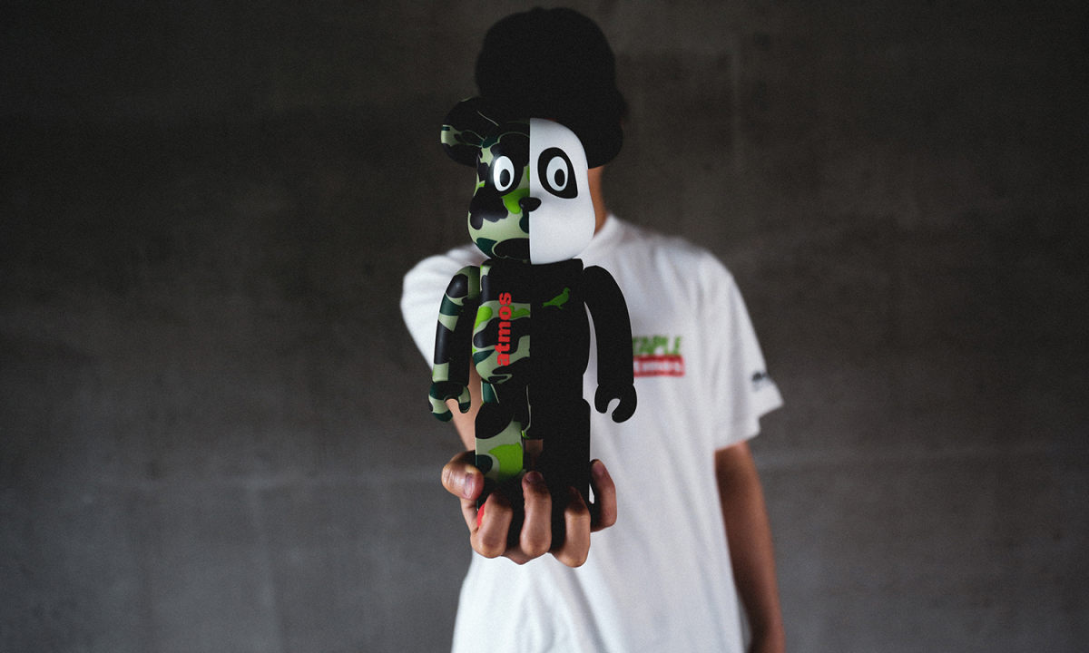 BE@RBRICK x atmos x STAPLE 打造三方联名玩偶系列