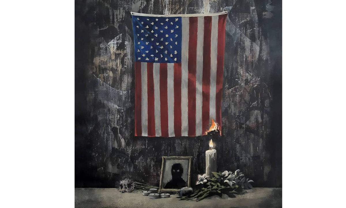 Banksy 就种族歧视事件发声，并带来最新作品