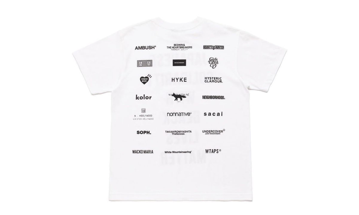 21 大日系品牌联名，NIGO 释出 BLM 慈善 Tee 预告