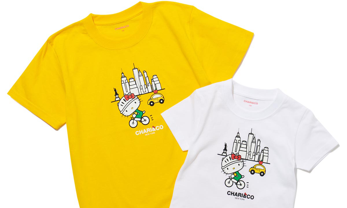 CHARI&CO 携手 Hello Kitty 打造亲子T恤系列