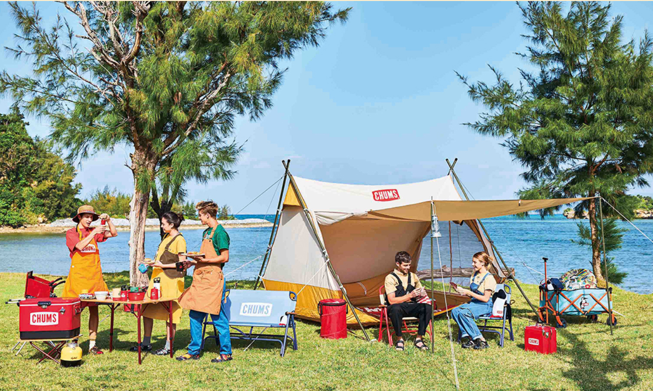 美式户外品牌 CHUMS 推出复古露营帐篷