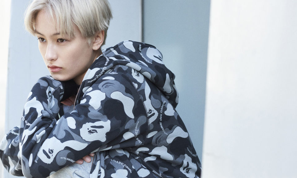 COMME des GARÇONS x A BATHING APE® 联名系列单品预览