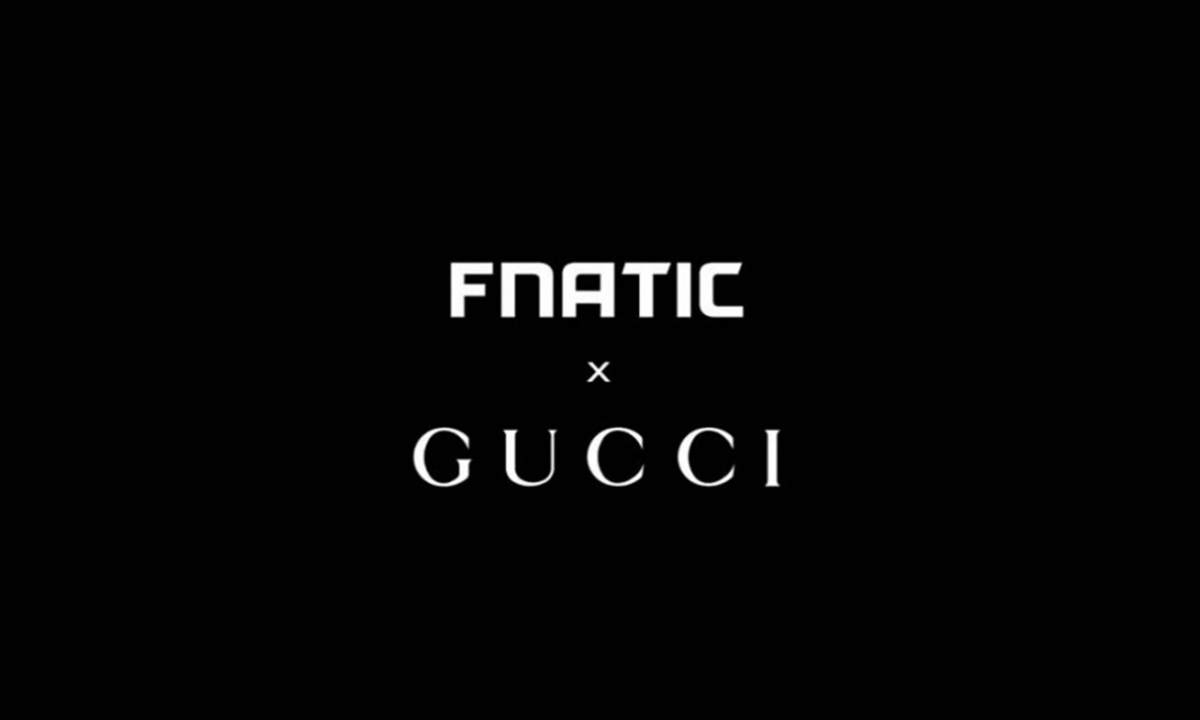 FNATIC 宣布将与 Gucci 合作打造联名商品