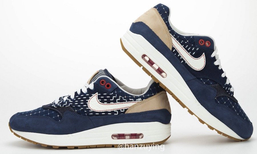 今年最佳质感？DENHAM x Nike Air Max 1 曝光