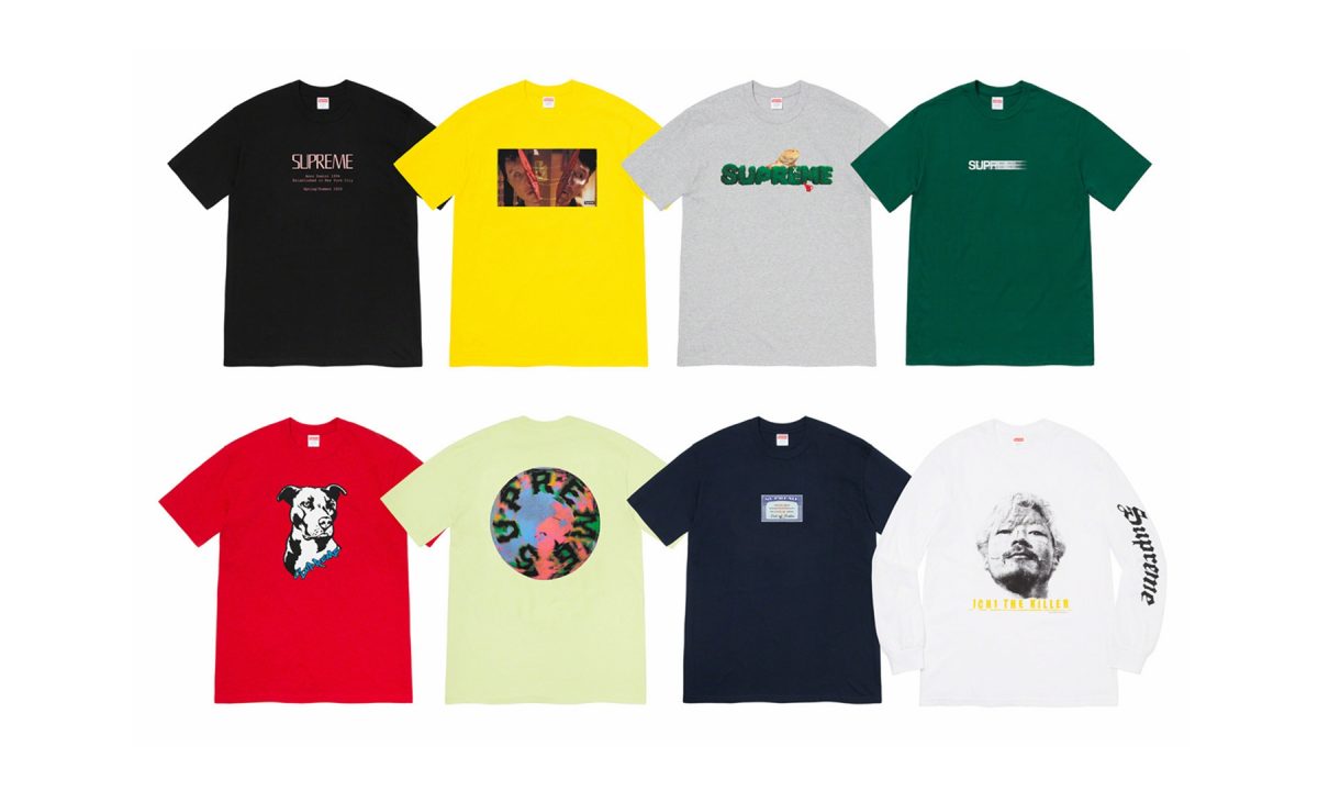 Supreme 2020 春夏季度本周发售清单抢先看