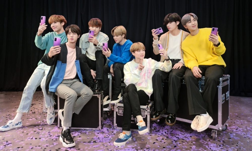 BTS 特别版三星 Galaxy S20+、Galaxy Buds+ 正式亮相