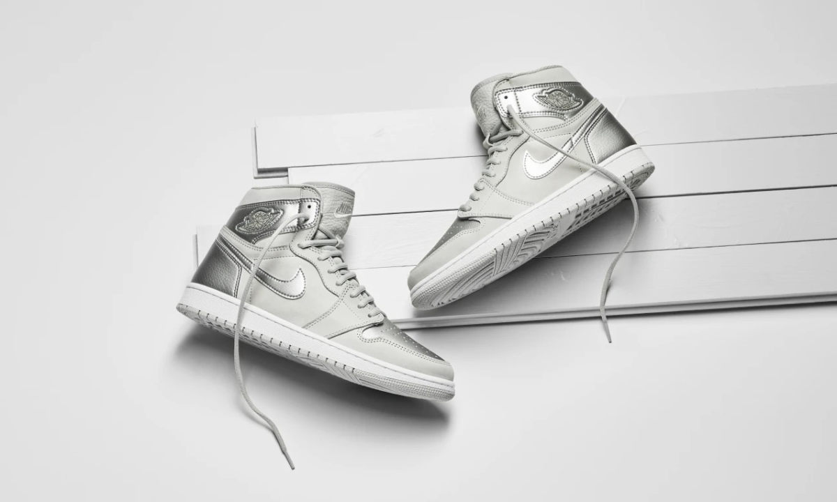 2020 双，Air Jordan I Retro High OG CO.JP「Metallic Silver」超限量回归