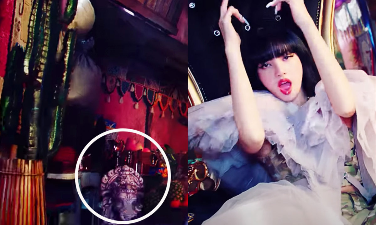 因把神像道具放地上，BLACKPINK 新曲 MV 引发印度网民不满