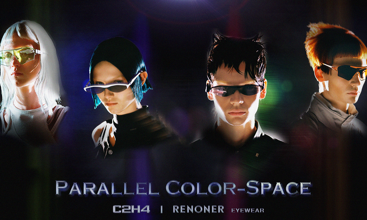 科技感十足，C2H4 x RENONER 打造「PARALLEL COLOR-SPACE」首辑联乘太阳镜系列