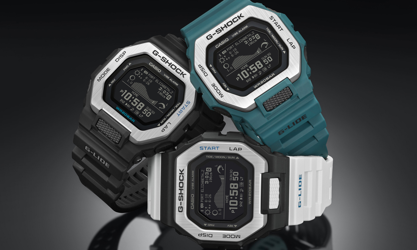 G-SHOCK 发布全新 G-Lide GX100 腕表系列