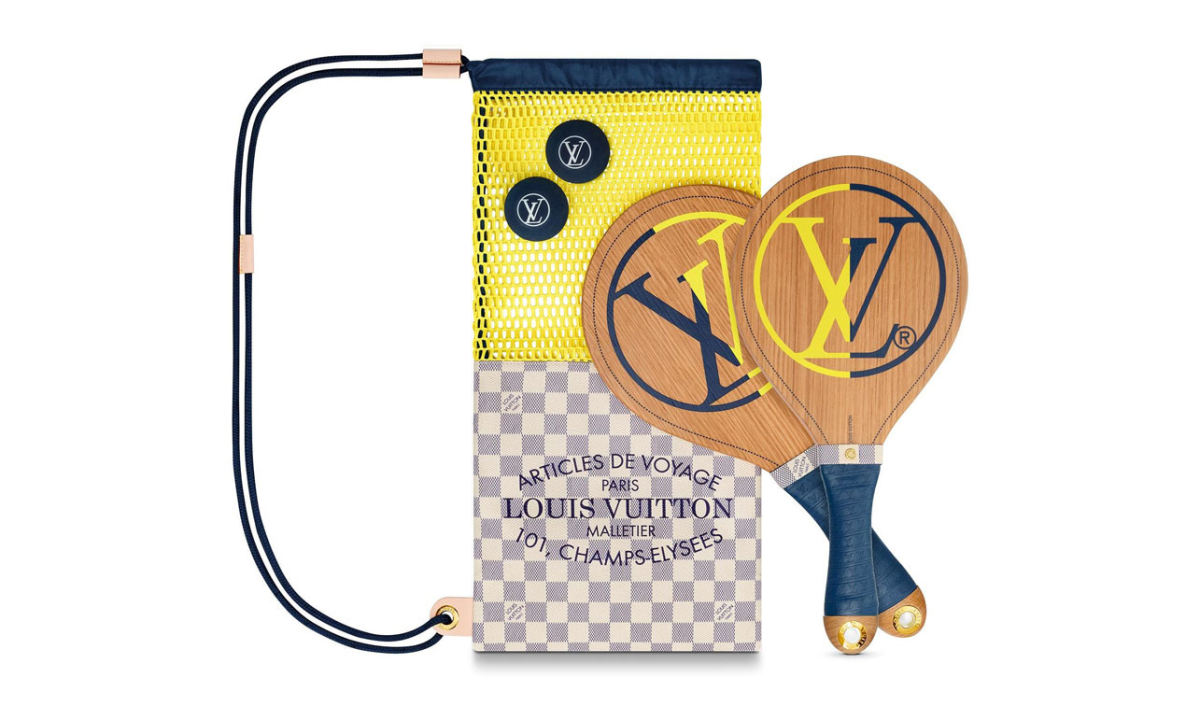 夏日度假奢华配件，Louis Vuitton 推出全新海滩球拍
