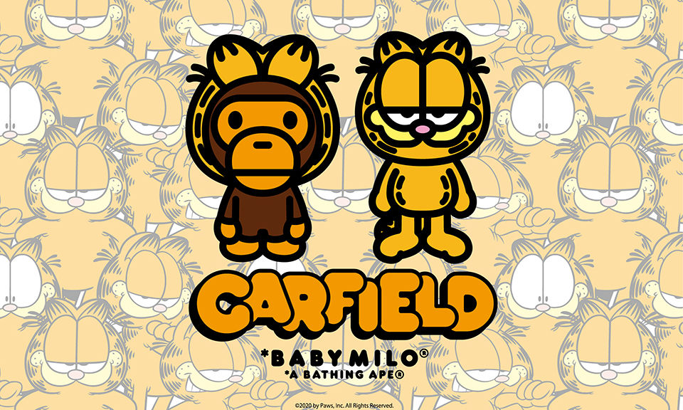 A BATHING APE® x 加菲猫联名系列发布