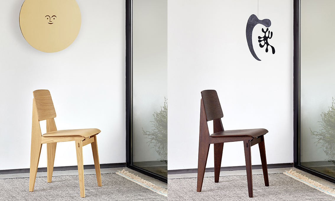 全木打造，Vitra 带回 40 年代 Chaise Tout Bois 木椅