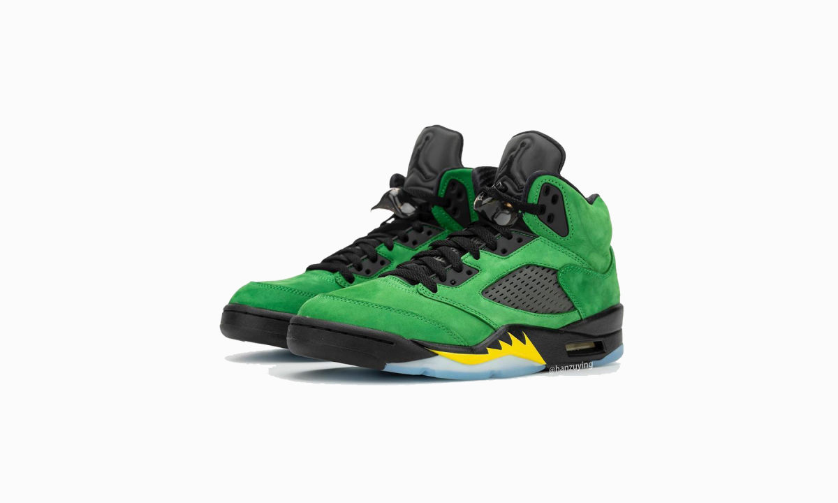 Air Jordan V「Oregon」实物近赏